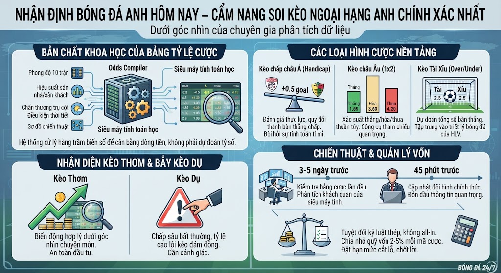 nhận định bóng đá anh hôm nay